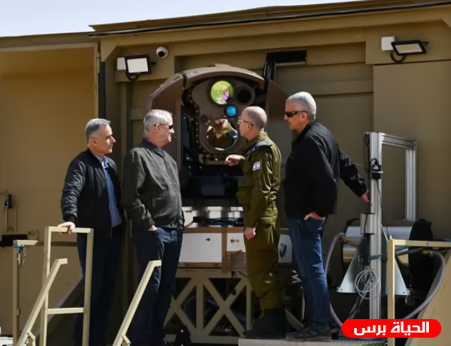 الاحتلال ينشر سلاح ليزر جديد على حدود غزة